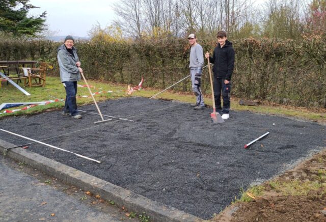 Franz Heinrich und junge Spezialisten...