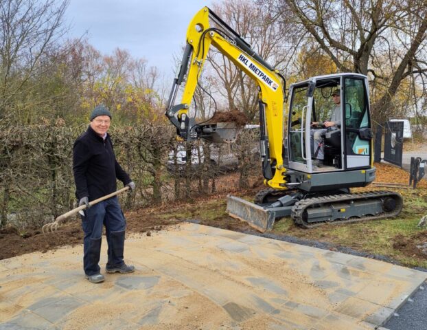 ...und fertig ist das Fundament...